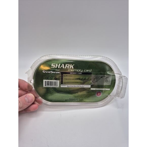 Xbox 8 MB Translucent Clear Red Memory Card GameShark Mad Catz 2006 New Sealed - Picture 5 of 9